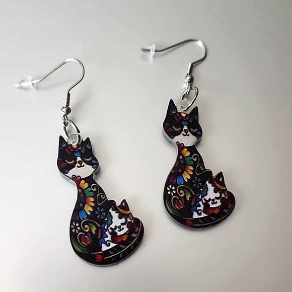 Fashion Jewelry Jewelry - BOHEMIAN  Cat  Earrings